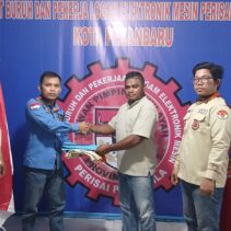 Yahya Bravo Resmi Pimpin Satgas DPW SBPLEM-PP Riau, Ketua DPW Khairulnas.ST Sampaikan Harapan Besar