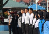 Apel Pagi, Pemimpin Apel Tekankan Peningkatan Disiplin Dan Pelaksanaan Tugas Sesuai SOP