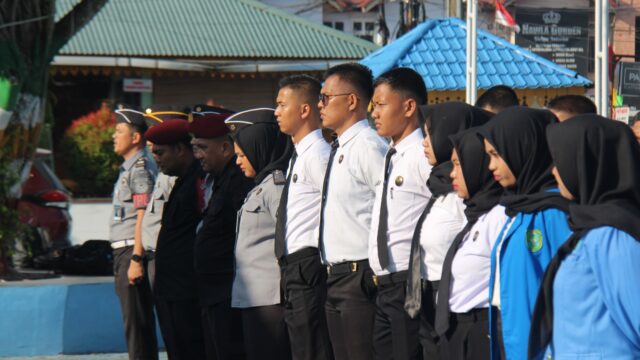 Apel Pagi, Pemimpin Apel Tekankan Peningkatan Disiplin Dan Pelaksanaan Tugas Sesuai SOP