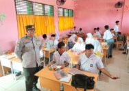 Polsek Tualang Lakukan Pengecekan dan Pendistribusian Makan Bergizi Gratis di SMA Negeri 5 Tualang