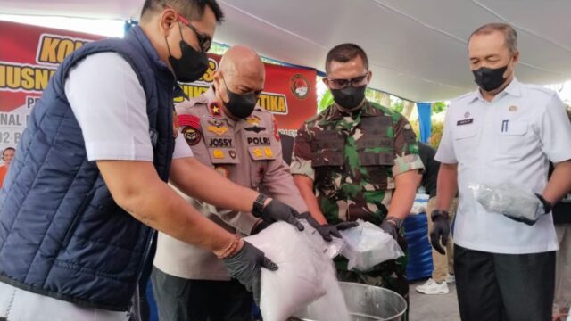 Polda Riau Berhasil Gagalkan Peredaran Sabu 121,5Kg Jaringan Internasional, Tepat di Hari Kemerdekaan