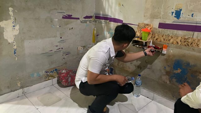 Razia Blok Hunian di Lapas Kelas IIA Pekanbaru, Pastikan Tidak Ada Barang Terlarang
