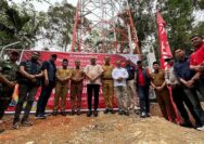 Bentuk Kolaborasi Pamkab Sijunjung bersama Wakil Ketua Komisi VI DPR RI Andre Rosiade, Nagari Silongo Lubuk Tarok Bebas Blank Spot