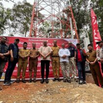 Bentuk Kolaborasi Pamkab Sijunjung bersama Wakil Ketua Komisi VI DPR RI Andre Rosiade, Nagari Silongo Lubuk Tarok Bebas Blank Spot