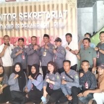 Penyerahan SK Dan Bendera KMP 08 Oleh DPD Riau Ke DPC Rokan Hilir