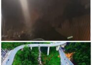 Kelok Sembilan Di Timbun Longsor. Kendaraan Tidak Bisa Lewat, Jalan Lumpuh Total Kelok Sembilan Di Timbun Longsor. Kendaraan Tidak Bisa Lewat, Jalan Lumpuh Total