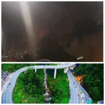 Kelok Sembilan Di Timbun Longsor. Kendaraan Tidak Bisa Lewat, Jalan Lumpuh Total