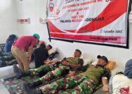 Donor Darah Satgas Yonif 521/DY Ikut Serta Dalam Rangka Kegiatan HUT Ke-80 PMI Donor Darah Satgas Yonif 521/DY Ikut Serta Dalam Rangka Kegiatan HUT Ke-80 PMI