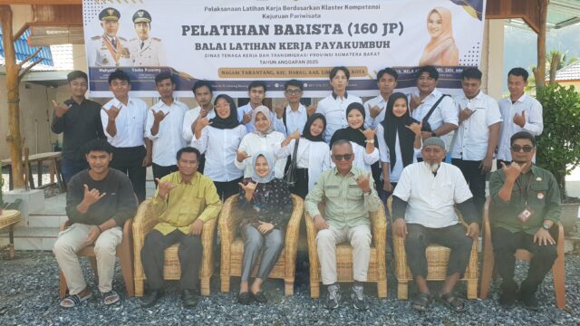 Pokir Anggota DPRD Sumbar, BLK Payakumbuh Buka Pelatihan Barista di Tarantang Harau Pokir Anggota DPRD Sumbar, BLK Payakumbuh Buka Pelatihan Barista di Tarantang Harau