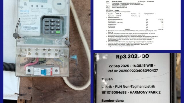 Miris'' PLN kota timur Pekanbaru, Restitusi Perubahan Daya ke 5500. Ada apakah ?? Miris'' PLN kota timur Pekanbaru, Restitusi Perubahan Daya ke 5500. Ada apakah ??