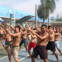 Senam Jadi Salah Satu Ruang Bahagia Bagi Warga Binaan Lapas Pekanbaru