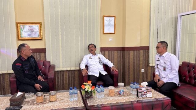 Terus Perkuat Koordinasi Keamanan, Lapas Pekanbaru Bersinergi Dengan Brimob Polda Riau