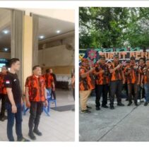 Puluhan Anggota Pemuda Pancasila Hadiri Acara Kremasi Dedi Handoko di Pekanbaru