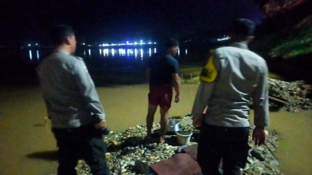 Polsek Kuantan Tengah Himbau Warga Hentikan Aktivitas Pencarian Emas di Arena Pacu Jalur Tepian Narosa Teluk Kuantan