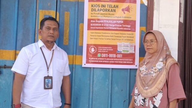 Jual Pupuk Diatas HET, Kios di Kabupaten Sijunjung Dicabut Izinnya