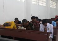 Wujudkan Lapas Aman dan Tertib, Kepala Lapas Pekanbaru Beserta Pejabat Pengamanan Sampaikan Arahan kepada Warga Binaan