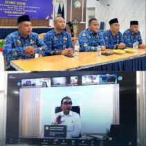 Lapas Pasir Pangarayan Ikuti Sosialisasi Pelaporan Satu Data Pemasyarakatan