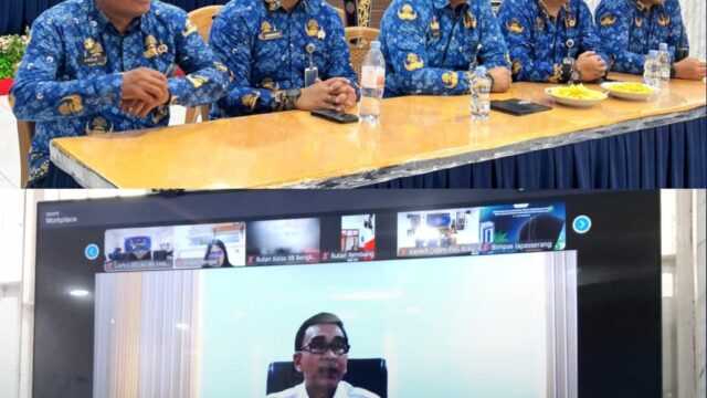 Lapas Pasir Pangarayan Ikuti Sosialisasi Pelaporan Satu Data Pemasyarakatan