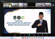 Lapas Kelas IIA Pekanbaru Ikuti Tasyakuran Hari Bakti Kemenimipas ke-1 Tahun 2025