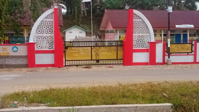 Pembangunan Pagar SDN 31 Jorong Kurnia Kamang Lewat Pokir Anggota DPRD Bejo Utomo