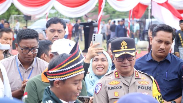 Kapolres Kuansing Pastikan Agenda Menteri Kehutanan RI Berjalan Lancar dan Kondusif