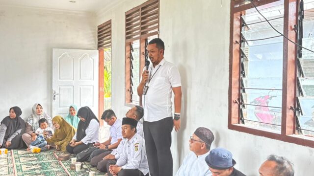 WUJUD PENGABDIAN KEMENIMIPAS, LAPAS BANGKINANG GELAR TASYAKURAN USAI RAMPUNGKAN RENOVASI TPQ MUAWWANAH DI DESA SALO
