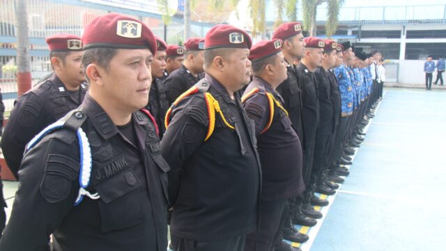 Bersatu dan Berdaulat Menuju Indonesia Maju, Lapas Pekanbaru Laksanakan Upacara Peringatan HUT Ke-54 KORPRI