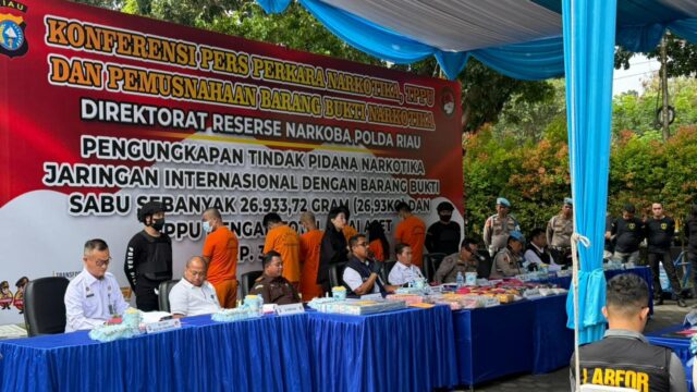 Kolaborasi Tegas Berantas Narkoba: Lapas Pekanbaru dan Polda Riau Ungkap Jaringan Pengendalian di Dalam Lembaga Pemasyarakatan