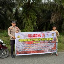 Polres Kuansing Intensifkan Upaya Pencegahan Karhutla di Empat Polsek Jajaran