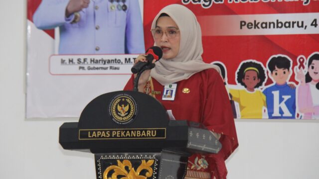 Peringati Hari AIDS Sedunia, TP PKK bersama Dinas Kesehatan Riau Lakukan Skrining HIV di Lapas Kelas IIA Pekanbaru