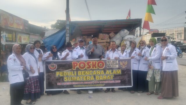 DPC IKM (Ikatan Keluarga Minang) Tapung Kampar, Adakan Penggalangan Dana Untuk Sumatera 