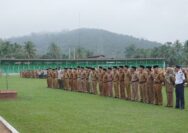 Apel Organik Perdana Tahun 2026, Bupati Sijunjung Ingatkan ASN: Efisiensi Bukan Alasan Pelayanan Melemah