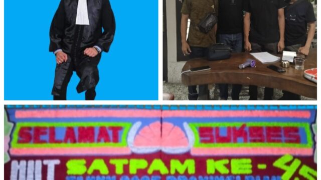 Dirut PT Palma Agung Betuah Dan Kantor Advokat Frans Mengucapkan HUT Satpam Ke 45.