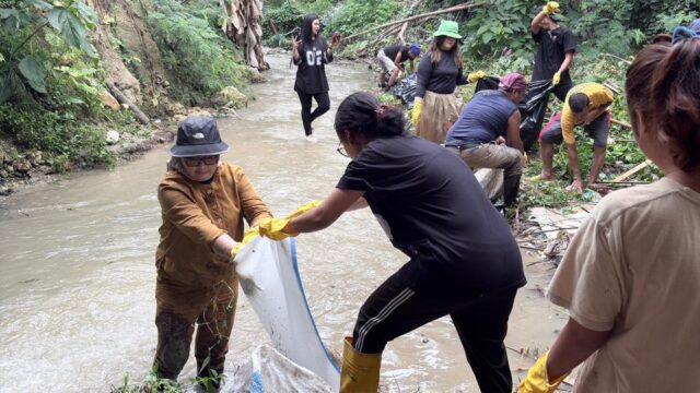 Awali tahun 2026 Kelompok Pecinta alam kab.Banggai dalam gerakan Bersih-bersih Kuala Soho
