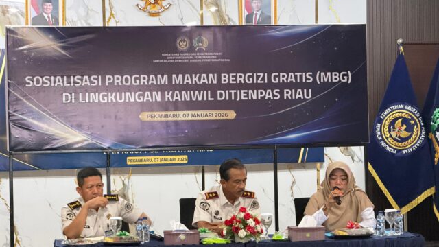Lapas Kelas IIA Pekanbaru Siap Dukung Program Makan Bergizi Gratis Lewat Pembangunan Dapur Sehat