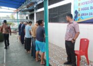 Implementasi Program Aksi Kemenimipas 2026, Lapas Pekanbaru Gelar Tes Urine Ratusan Warga Binaan