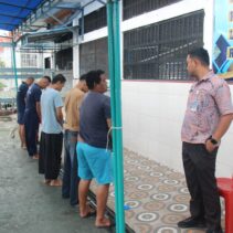 Implementasi Program Aksi Kemenimipas 2026, Lapas Pekanbaru Gelar Tes Urine Ratusan Warga Binaan