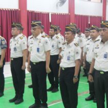 Awali Tahun dengan Semangat Integritas, Lapas Kelas IIA Pekanbaru Ikuti Apel Gabungan Kemenko Kumham Imipas