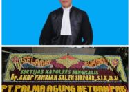 Frans Chaverius Tampubolon, SH.,MH ,CIRP Kuasa Hukum PT PAB, Ucapkan Selamat Bertugas ,Wakapolda Riau, Kalimantan Dan Kapolres Bengkalis 