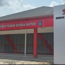 Gedung Baru SMKN 2 Pinggir Kabupaten Bengkalis, Revitalisasinya Rampung 100%