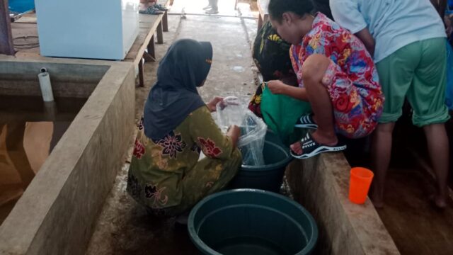 Direktur CV. Nava Bange Dr. Toga Mahaji Ritonga, APi, MM Serahkan Sertifikat Usai Pendidikan dan Pelatihan Perikanan