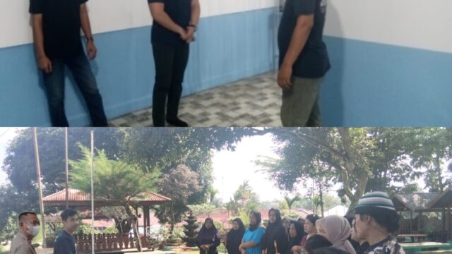 PIC Dapur SPPG Polres Pelalawan IPDA DEDI ANDIKA Didampingi oleh Ka SPPG KEVIN CANIGGIA SILALAHI melakukan pengecekan hasil kurvai yang Dilaksanakan oleh seluruh Relawan Dapur SPPG Polres Pelalawan.
