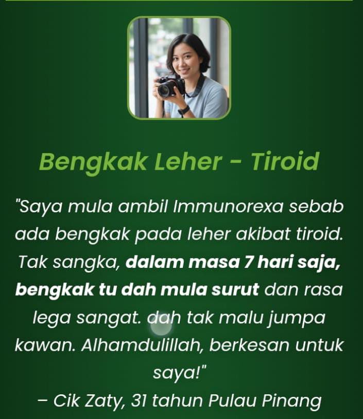 Immunorexa Produk Herbal Terbaik, Sangat Bagus Untuk Imun Tubuh, Inilah Kandungan Nya