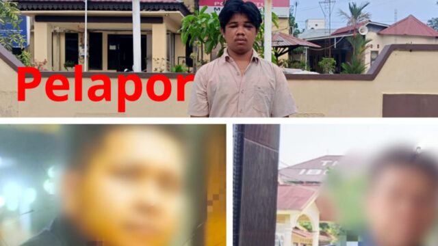 Irfan Naufal Ramadan Di keroyok, RM,DN dan B di laporkan ke Polsek Binawidya Pekanbaru Riau