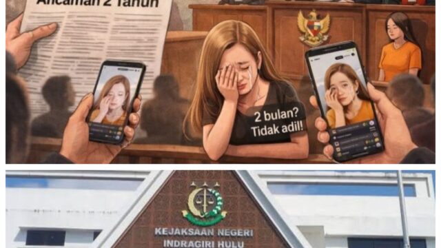 Tuntutan Hanya 2 Bulan dalam Kasus UU ITE di Indragiri Hulu Disorot Publik, JPU Dolly dan Ricis Dikonfirmasi