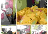 ALUMNI PELAJAR SUNGAI GERINGGING LINTAS RIAU TEGASKAN KOMITMEN SOSIAL, PEMBAGIAN SEMBAKO DI HARI RAYA