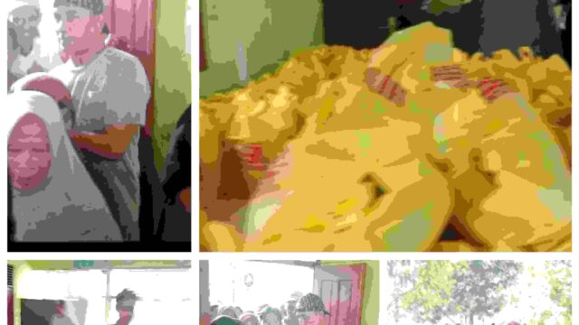 ALUMNI PELAJAR SUNGAI GERINGGING LINTAS RIAU TEGASKAN KOMITMEN SOSIAL, PEMBAGIAN SEMBAKO DI HARI RAYA