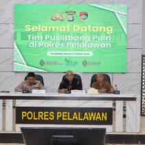 Polres Pelalawan Jadi Lokasi Penelitian Puslitbang Polri tentang Penanganan Unjuk Rasa