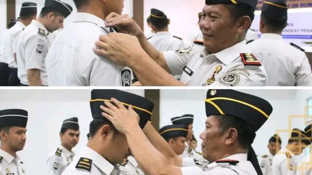 Penyematan Tanda Kenaikan Pangkat Pegawai, Wujud Apresiasi atas Dedikasi dan Kinerja