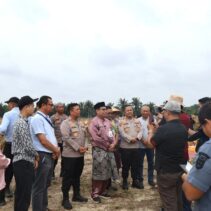 Polres Pelalawan Panen Raya Jagung, Wujudkan Swasembada Pangan